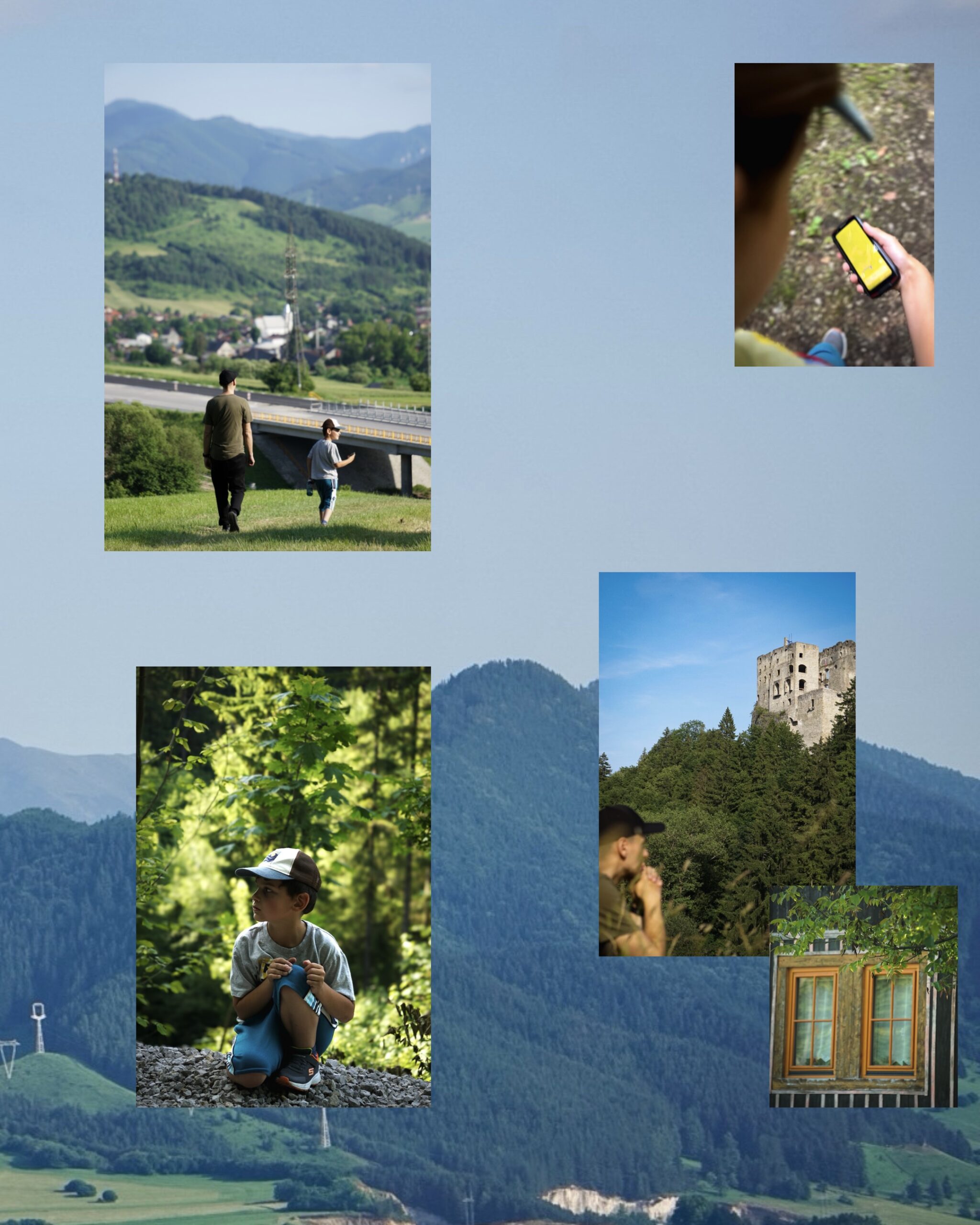 Punkt widokowy Likavka panorama. Rodzinny spacer po Ružomberku. 